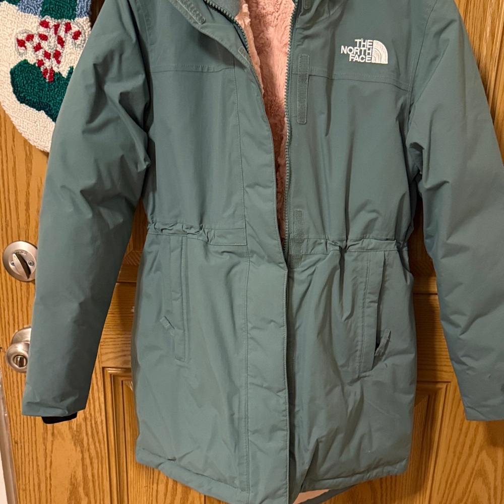 The North Face Kids Teal Puffer Jacket